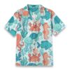 Cute Ocean Animals Shirt – Playful Sea Life Cartoon Hawaiian Shirt
