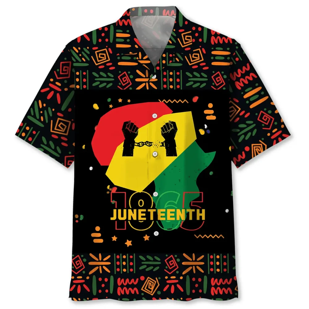 1865 Juneteenth Proud Hawaiian Shirt BS2763843 - Been Store