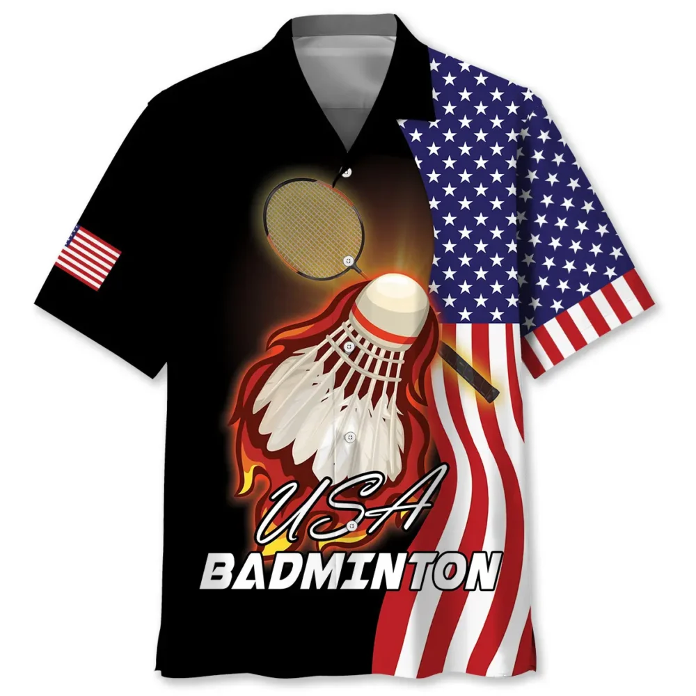 American Badminton Hawaiian Shirt BS2763388 - Been Store