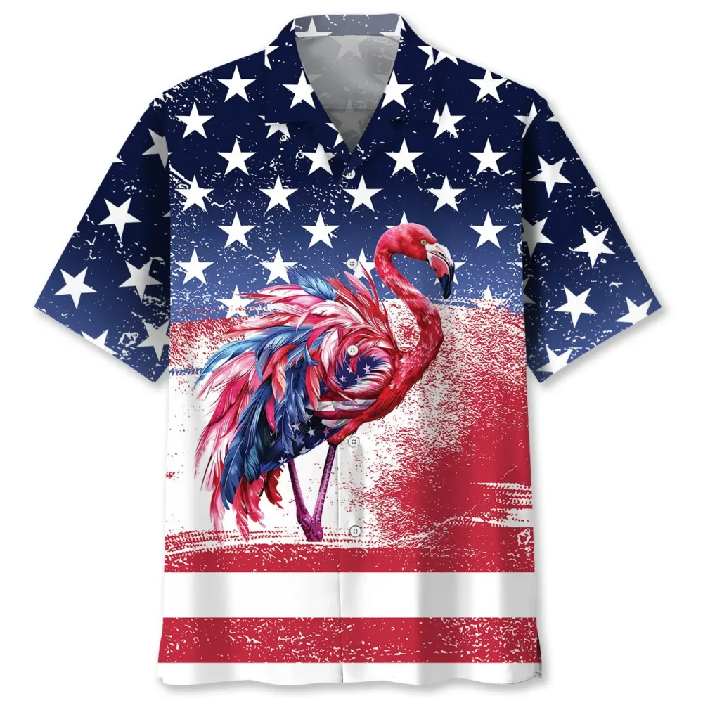 American Flamingo Hawaiian Shirt BS2763455 - Been Store