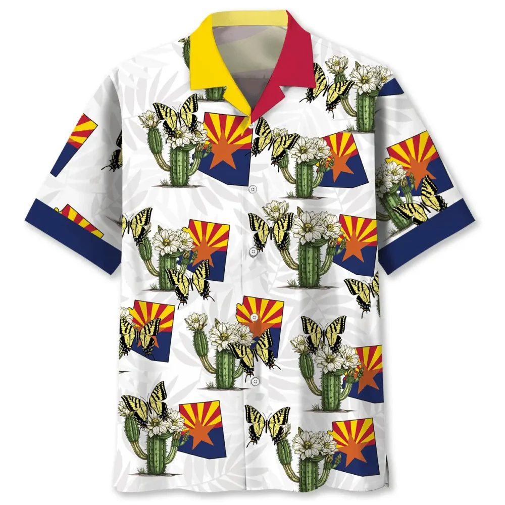 Arizona State Flag Proud Hawaiian Shirt BS2763806 - Been Store
