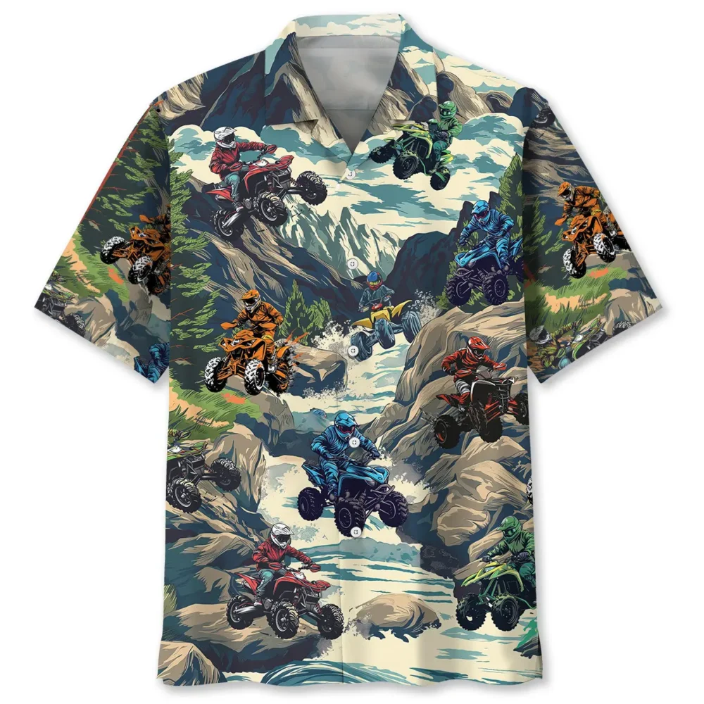 ATV Motocross Rocky Mountain Hawaiian Shirt BS2763334 - Been Store
