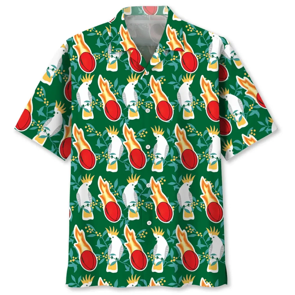 Aussie Football Lover Hawaiian Shirt BS2763286 - Been Store