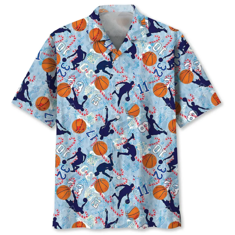 Basketball Christmas Hawaiian Shirt BS2763196 - Been Store