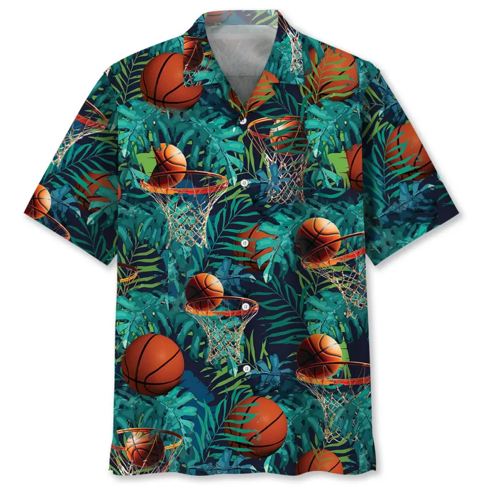 Basketball Tropical Hawaiian Shirt BS2763192 - Been Store