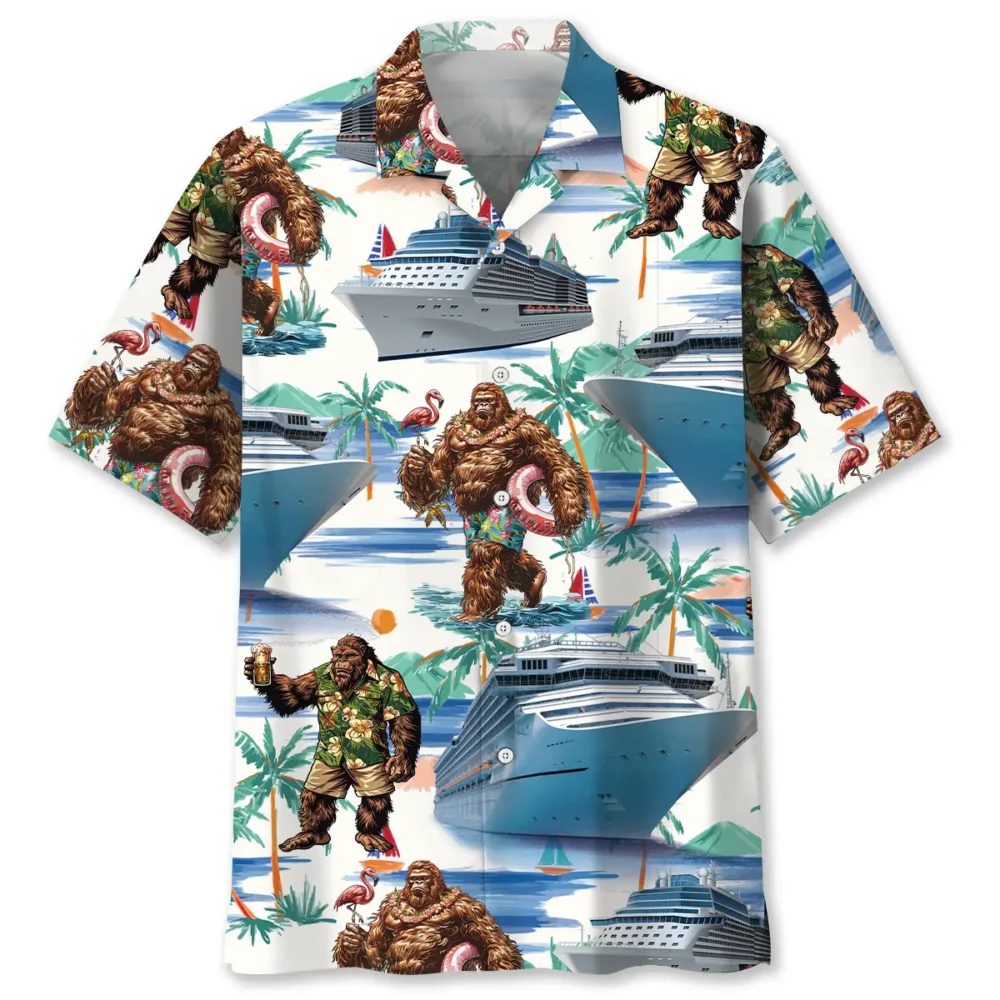 Bigfoot Cruise Hawaiian Shirt BS2763899 - Been Store