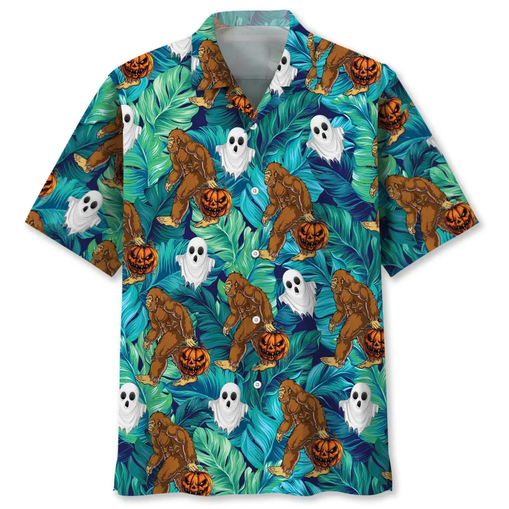 Bigfoot Halloween Hawaiian Shirt BS2763245 - Been Store