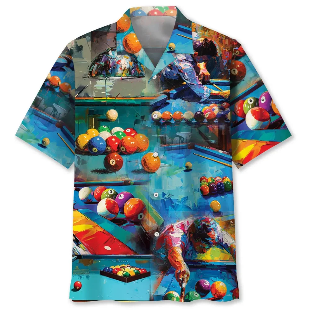 Billiard Vintage Art Hawaiian Shirt BS2763445 - Been Store