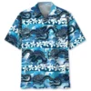 Blue Chinese Dragon Hawaiian Shirt BS2763077 - Been Store