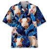 Blue Pig Hawaiian Shirt Men BS2762974 - Been Store