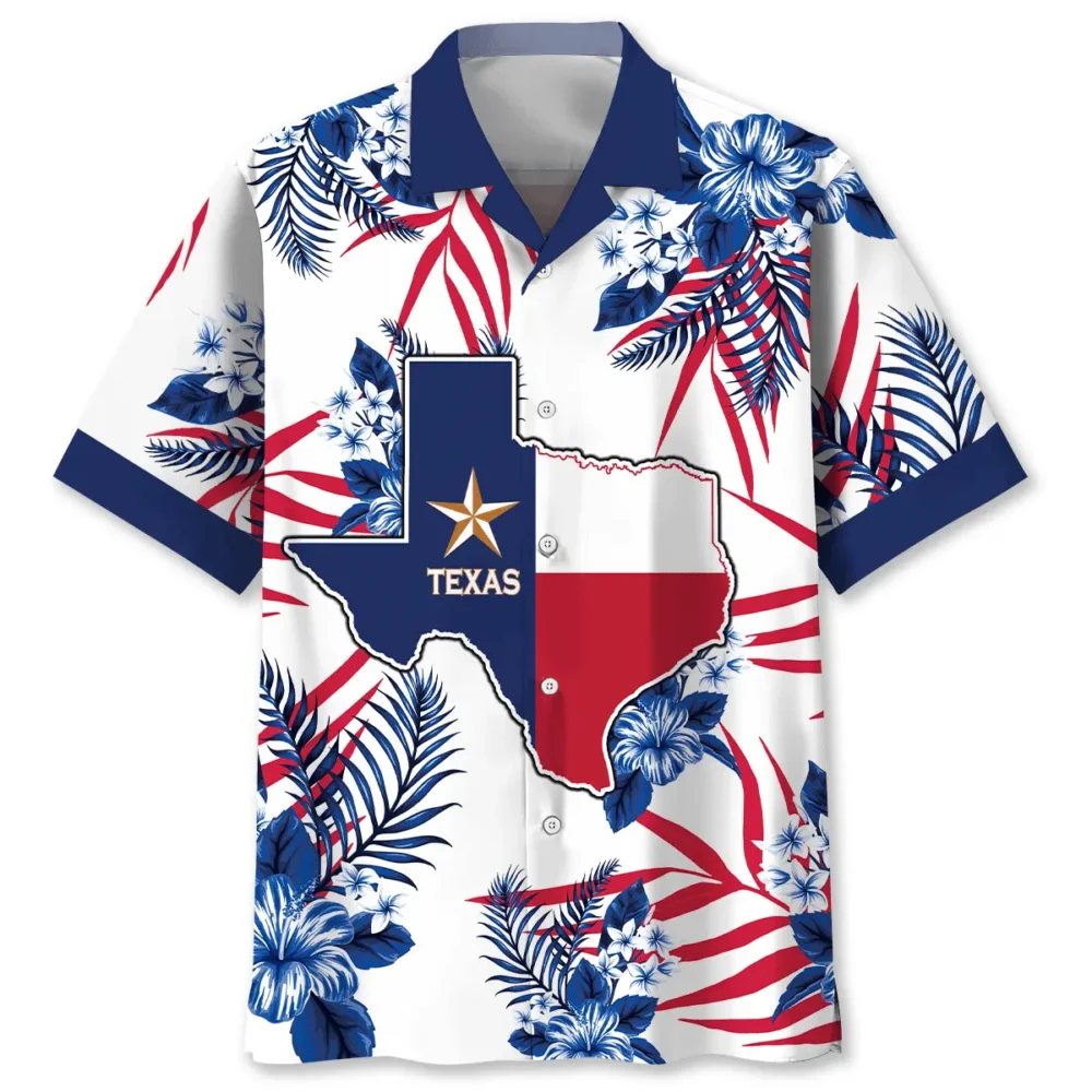 Blue Texas The Lone Star State Proud Hawaiian Shirt BS2763889 - Been Store