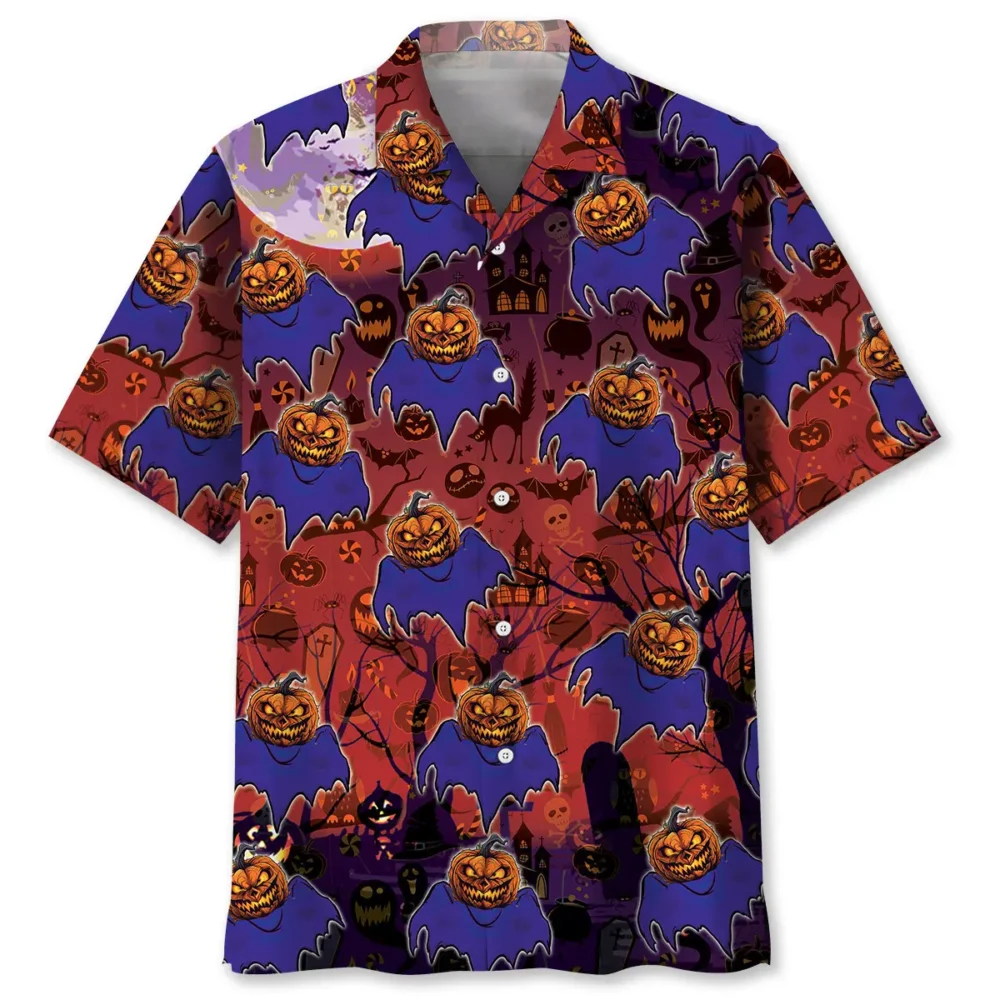 Boo Pumpkin Hawaiian Shirt BS2763248 - Been Store