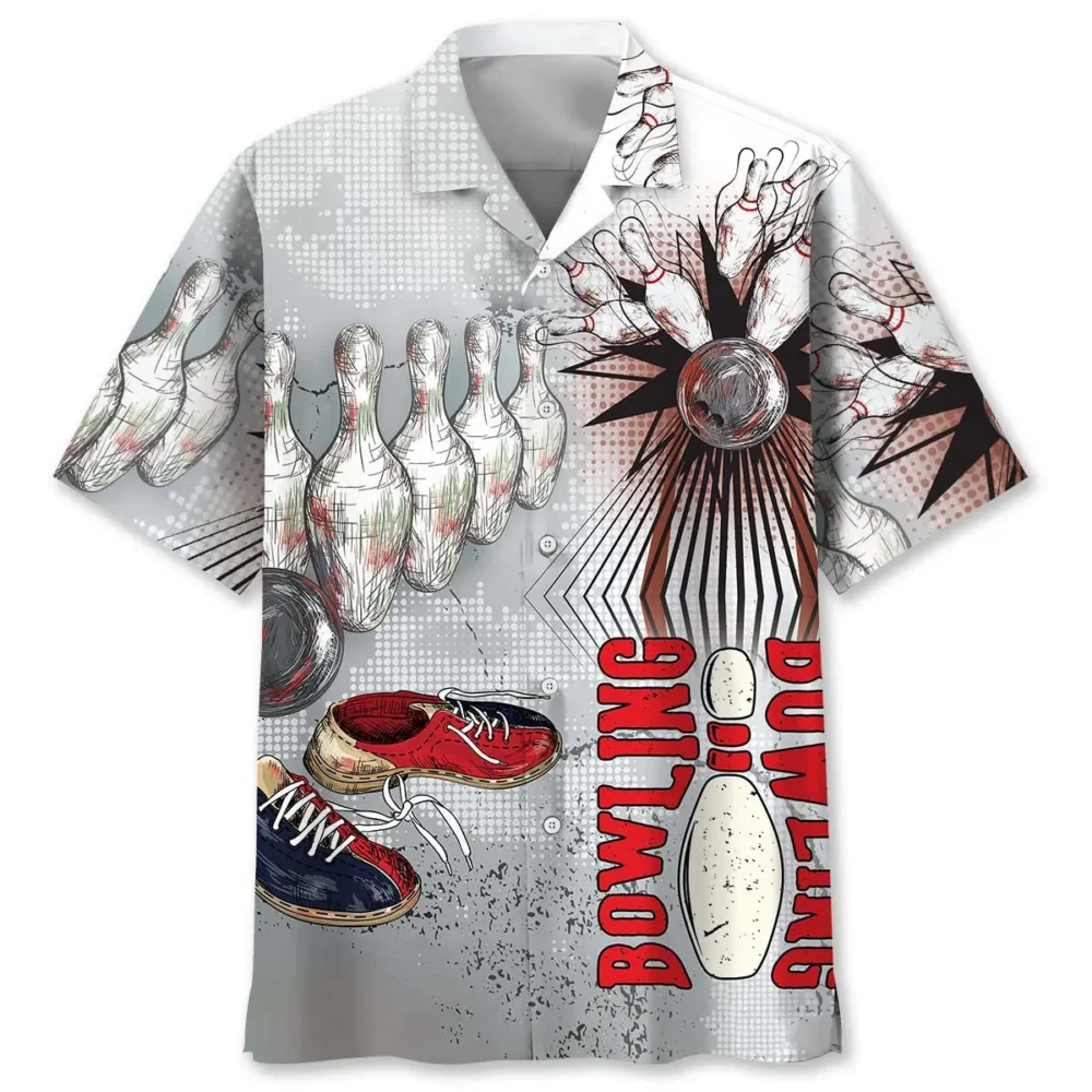 Bowling Vintage Hawaiian Shirt BS2763044 - Been Store