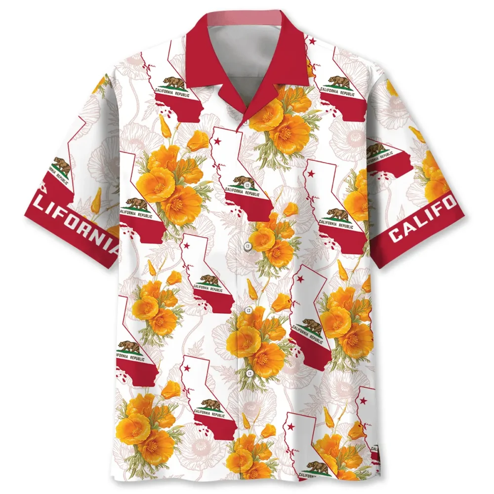 California State Proud Hawaiian Shirt BS2763791 - Been Store