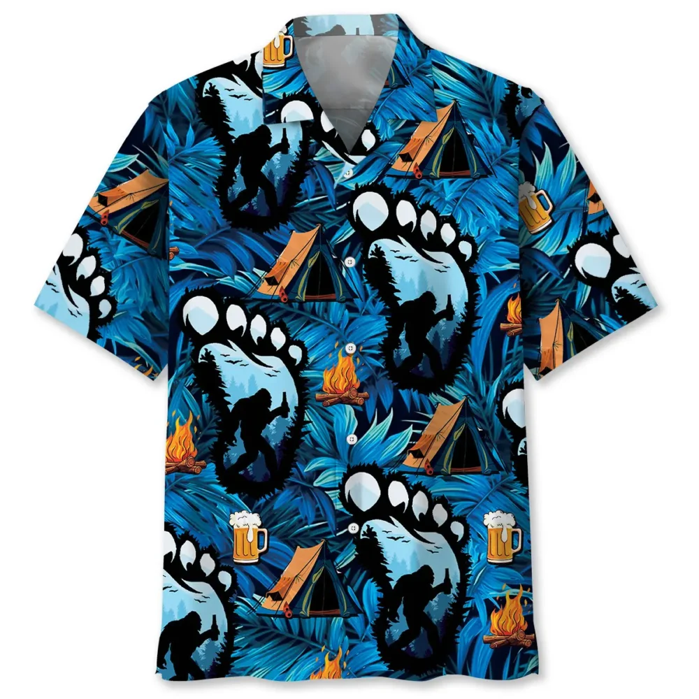 Camping Bigfoot Beer Hawaiian Shirt BS2763770 - Been Store