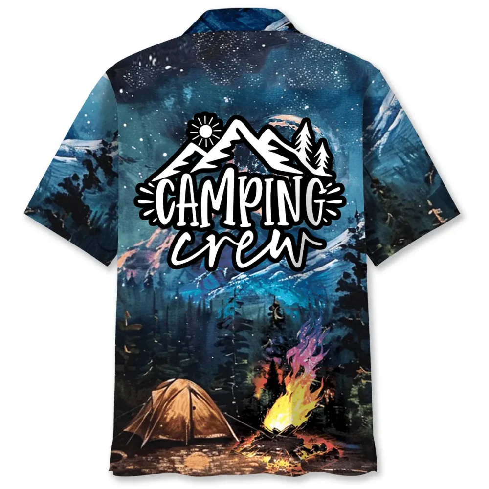 Camping Crew Hawaiian Shirt BS2763891 - Been Store