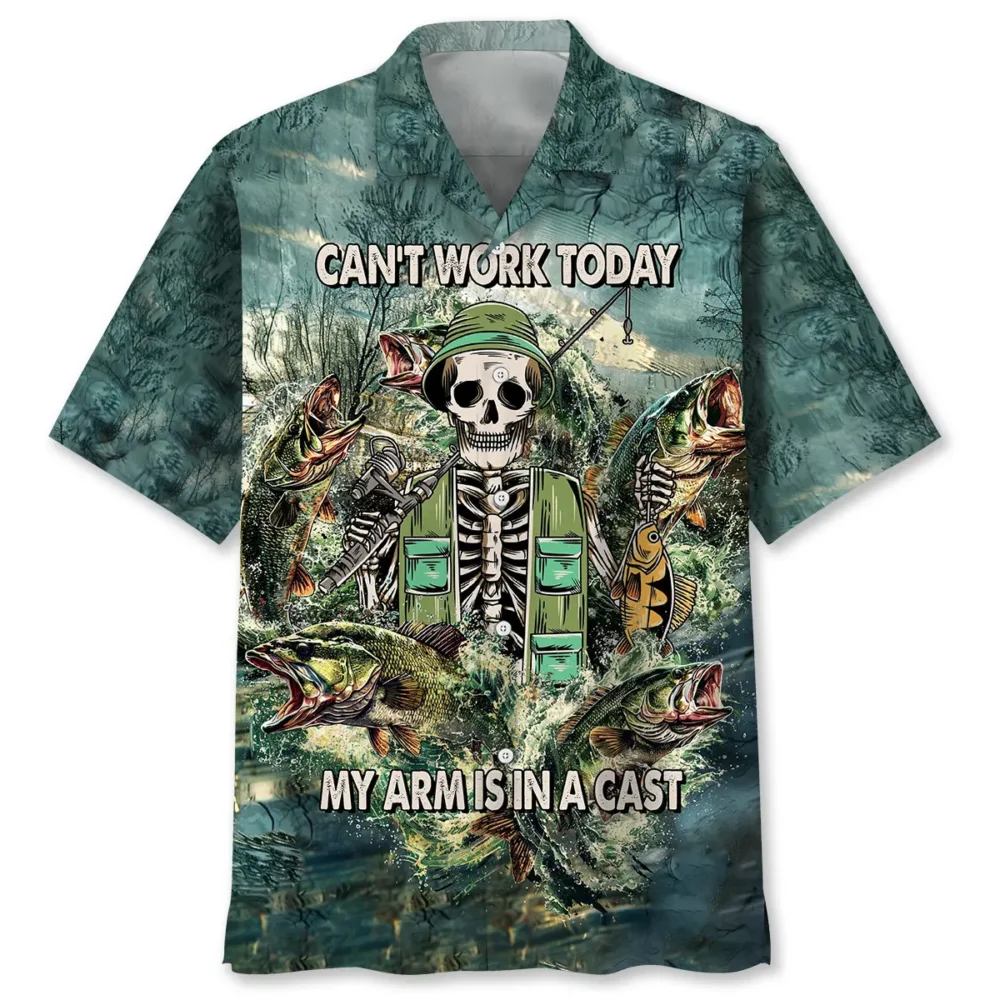 Can't Work Today My Arm Is In A Cast Hawaiian Shirt BS2763918 - Been Store