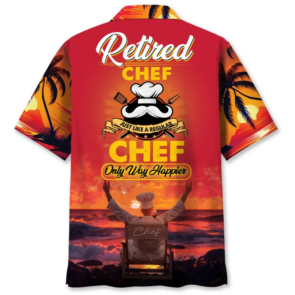 Chef Retirement Hawaiian Shirt BS2763816 - Been Store