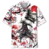 Cherry Blossom Samurai Hawaiian Shirt BS2763478 - Been Store