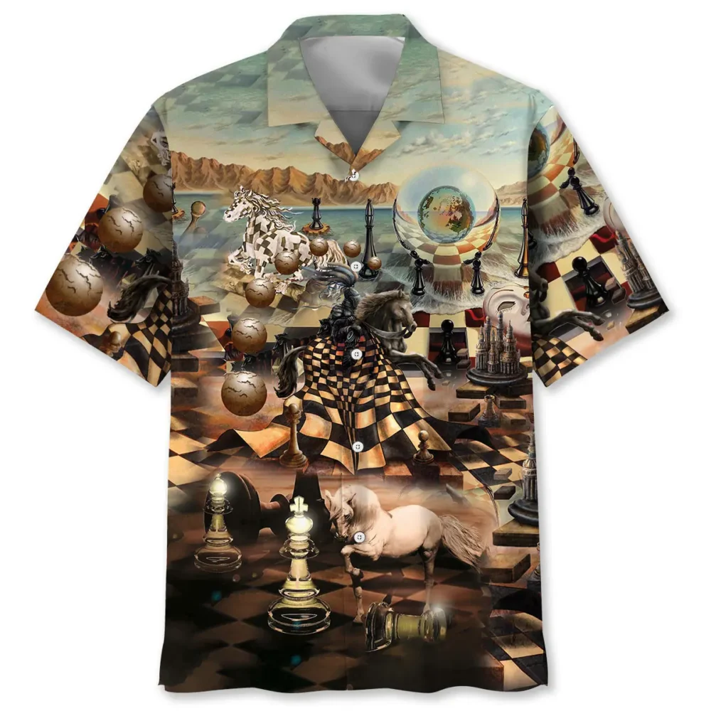 Chess The Power Of Knight Hawaiian Shirt BS2763702 - Been Store