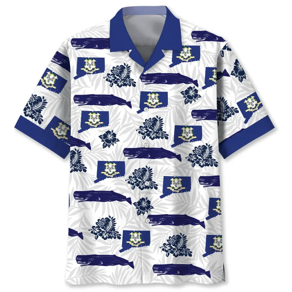 Connecticut State Proud Hawaiian Shirt BS2763906 - Been Store