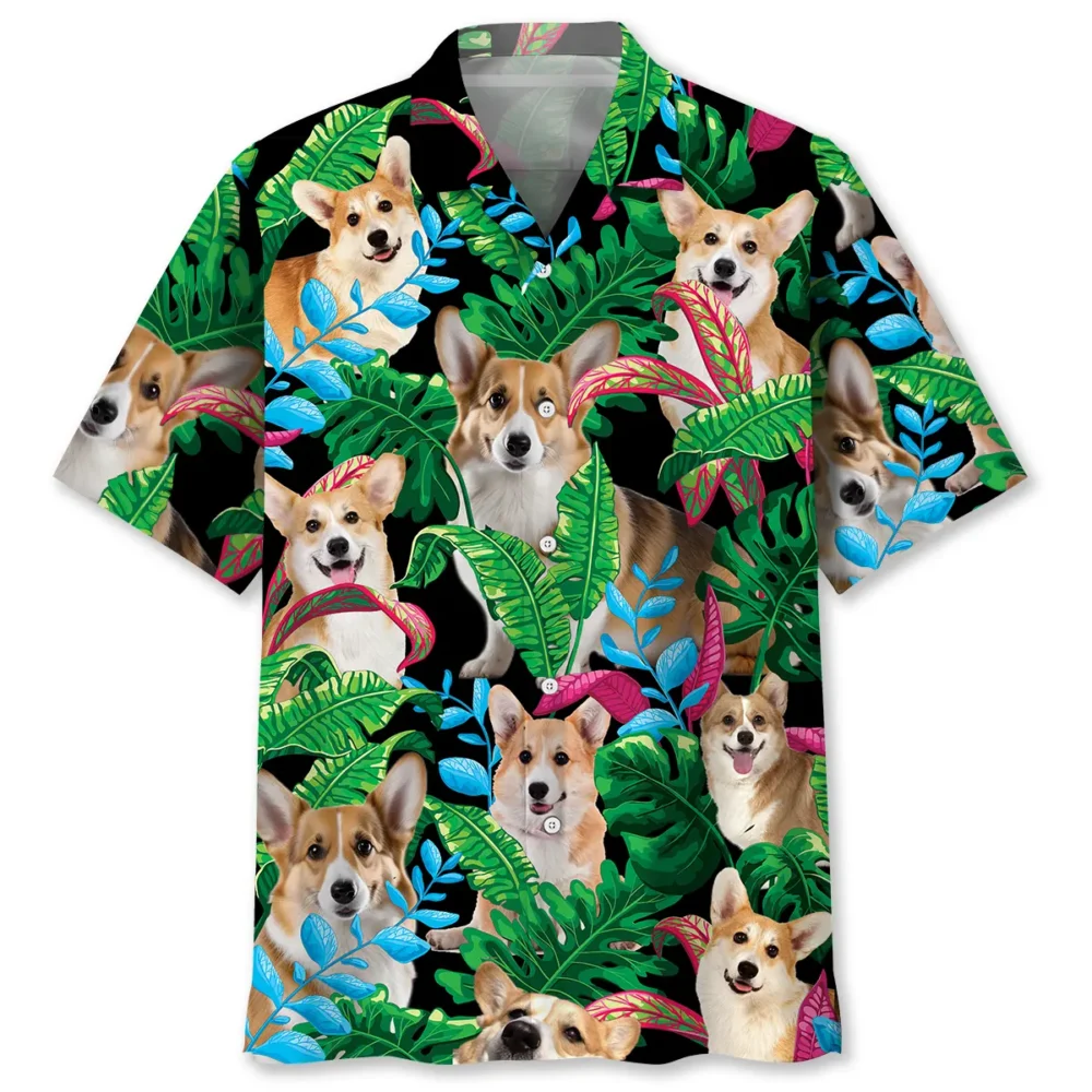 Corgi Tropical Hawaiian Shirt BS2763050 - Been Store
