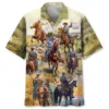 Cowboy Vintage Art Pocket Hawaiian Shirt BS2763659 - Been Store