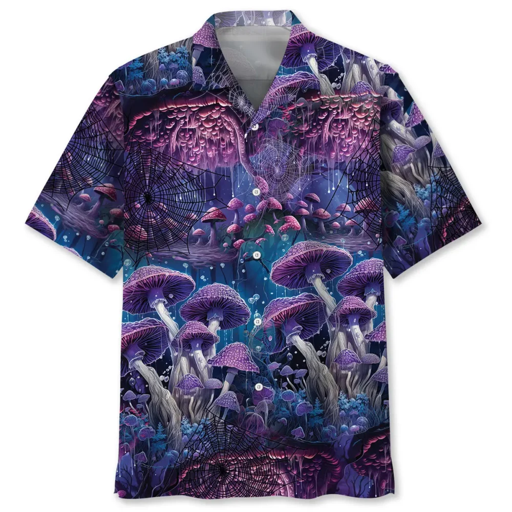 Creepy Mushroom Hawaiian Shirt BS2763218 - Been Store