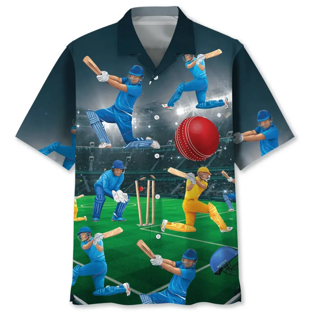 Cricket Players Hawaiian Shirt BS2763269 - Been Store