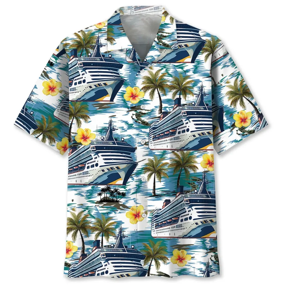 Cruise Tropical Hibiscus Hawaiian Shirt BS2763630 - Been Store