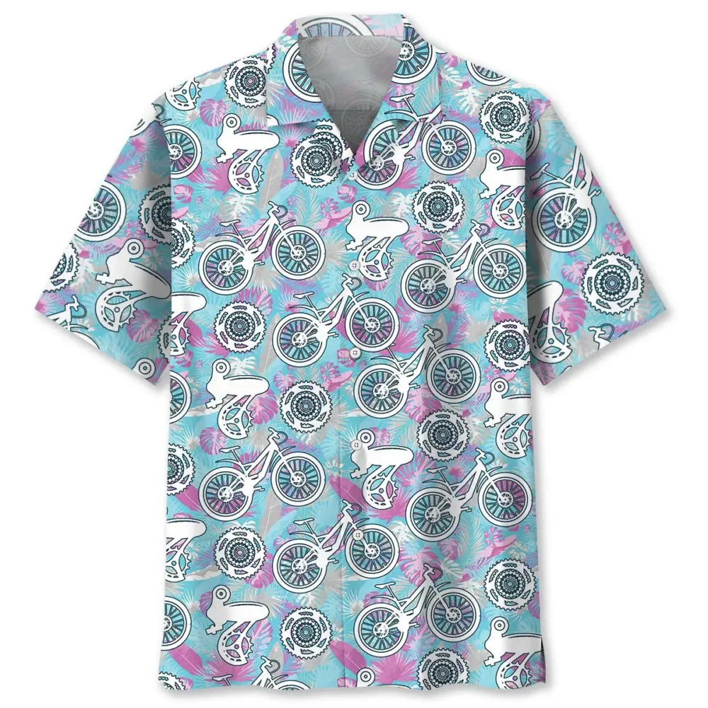 Cycling Parts Tropical Hawaiian Shirt BS2762990 - Been Store