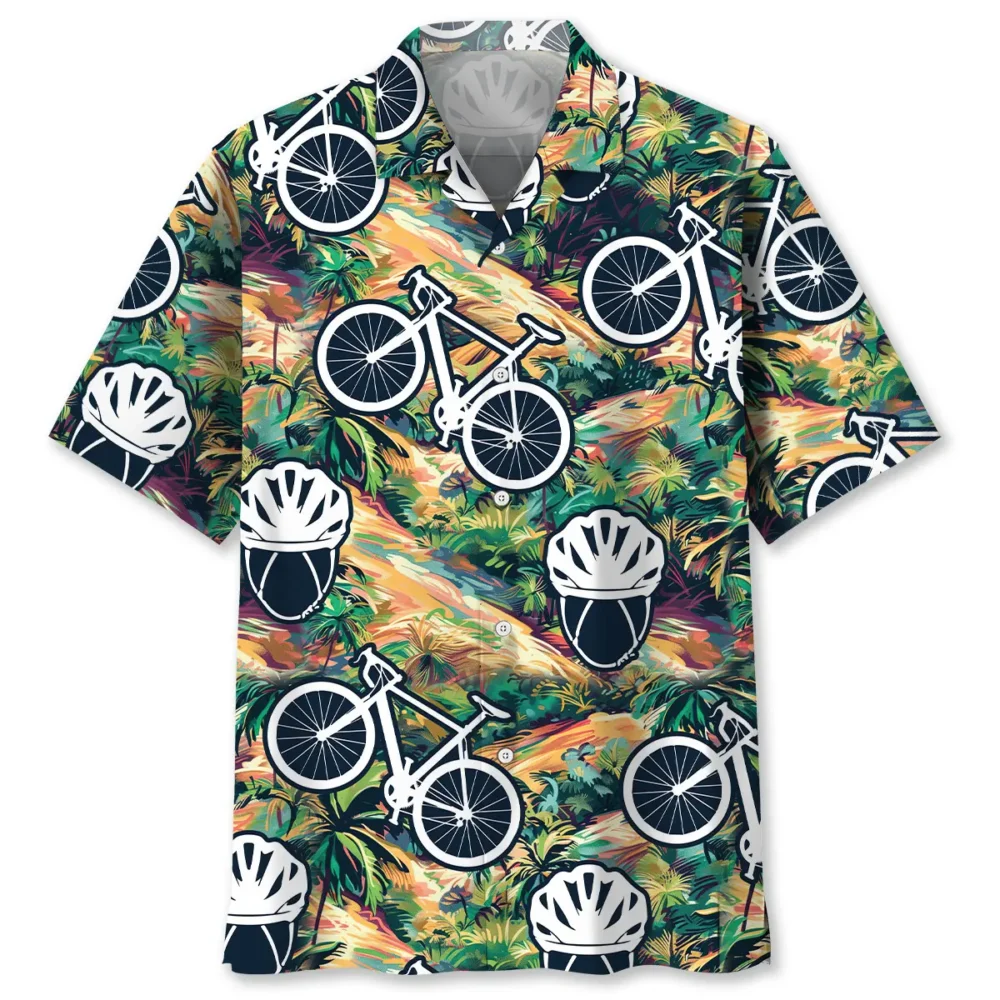 Cycling Tropical Terrain Hawaiian Shirt BS2763465 - Been Store