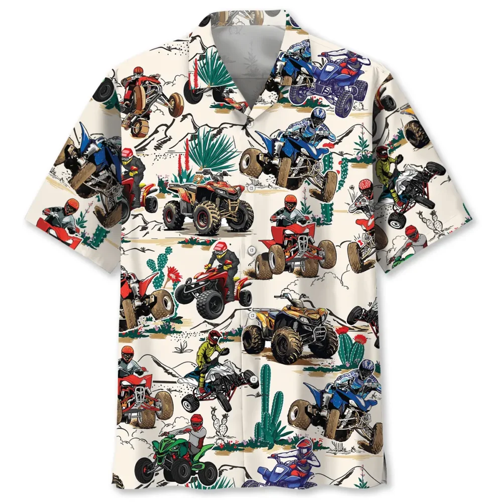 Desert ATV Racing Hawaiian Shirt BS2763046 - Been Store