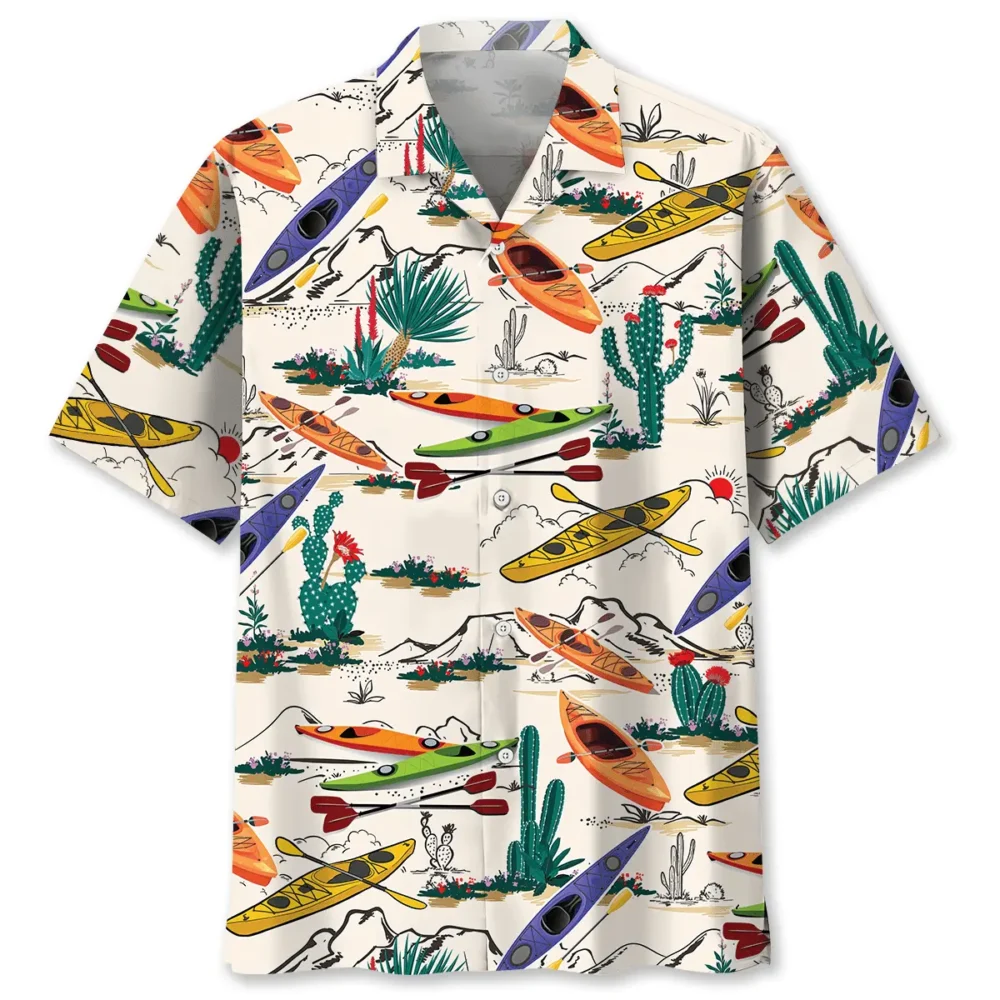Desert Kayaking Hawaiian Shirt BS2763084 - Been Store