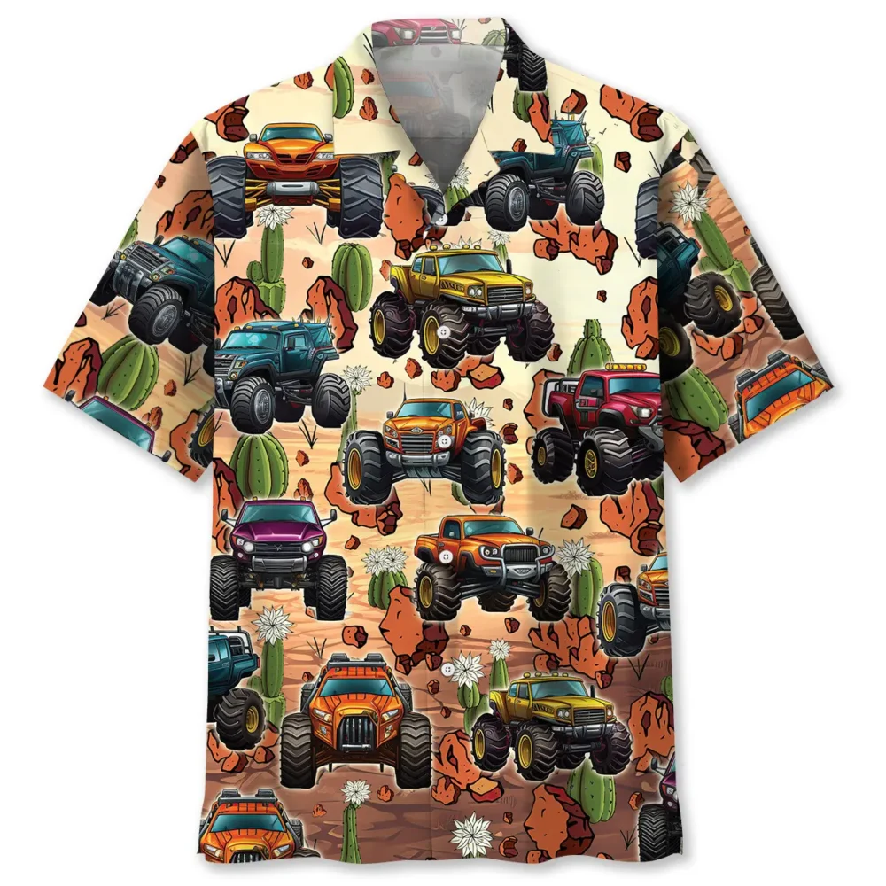Desert Monster Truck Hawaiian Shirt BS2763118 - Been Store