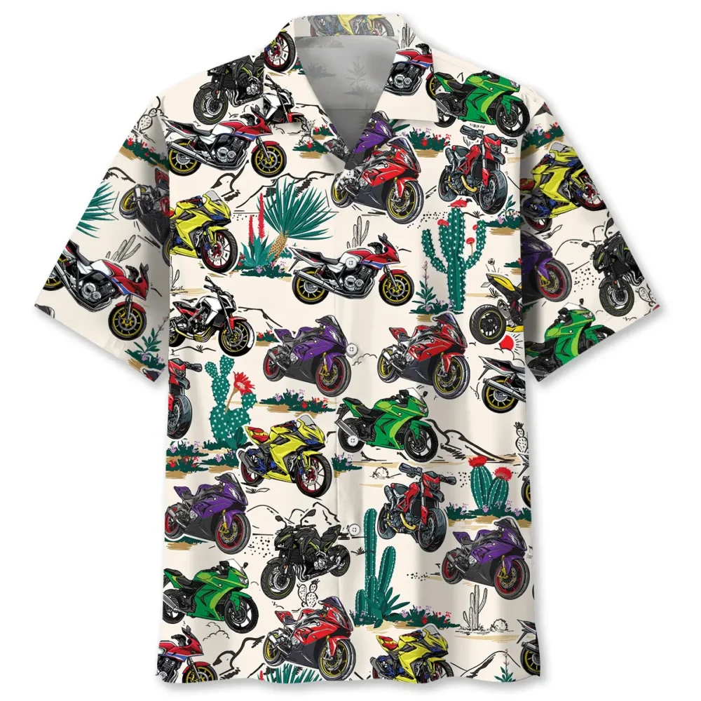 Desert Motorcycle Racing Hawaiian Shirt BS2763090 - Been Store