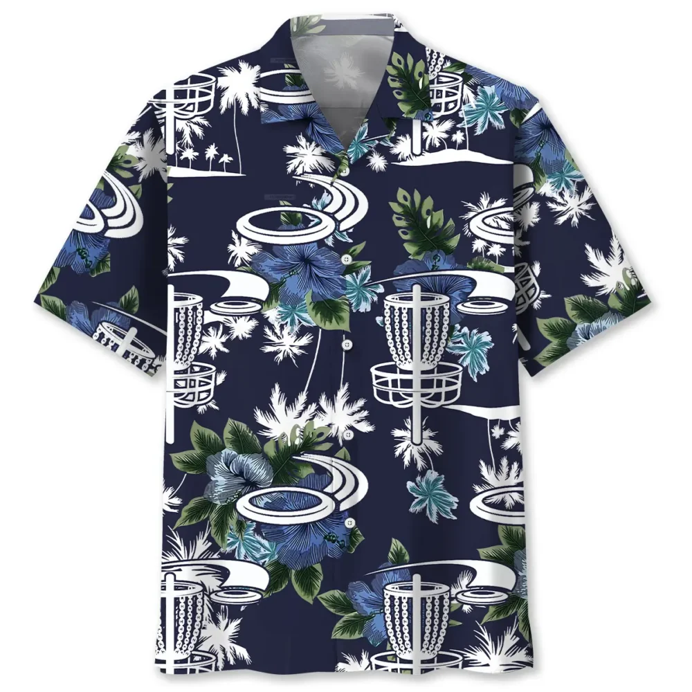 Disc Golf Blue Nature Hawaiian Shirt BS2763639 - Been Store