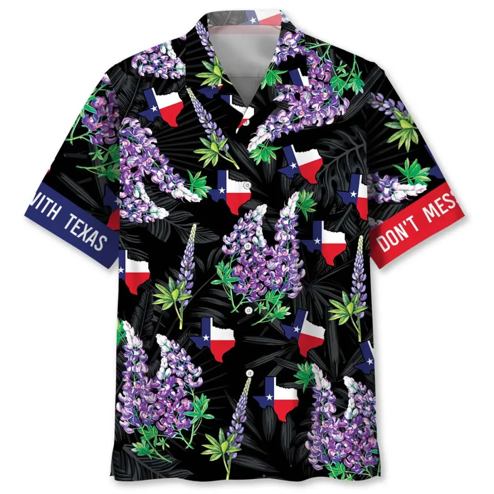 Don't Mess With Texas Hawaiian Shirt Men BS2763535 - Been Store