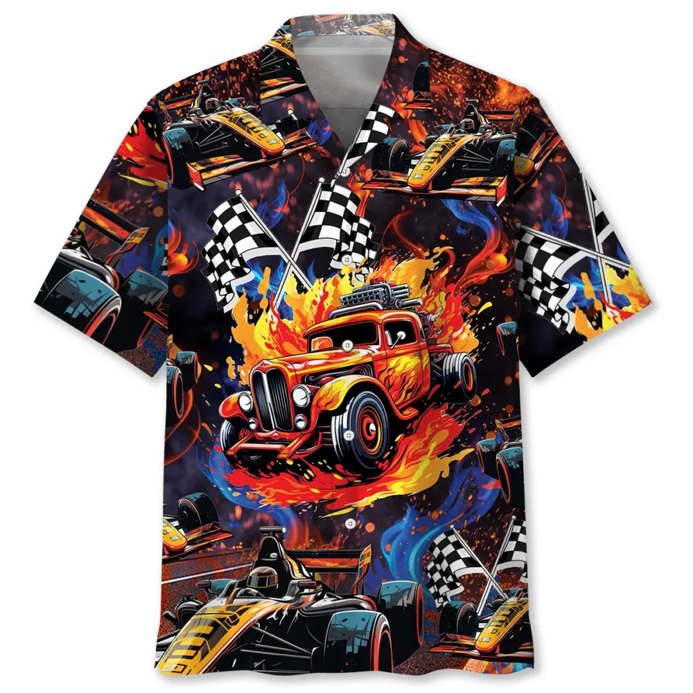 Drag Racing Hot Rod Motorsport Hawaiian Shirt BS2763300 - Been Store