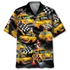 Drag Racing Yellow Taxi Car Hawaiian Shirt BS2763523 - Been Store