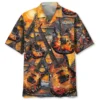 Electric Guitar Art Sunset Hawaiian Shirt BS2763697 - Been Store