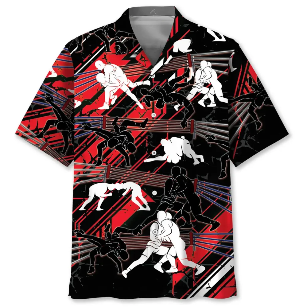 Fierce Wrestling Hawaiian Shirt BS2763173 - Been Store