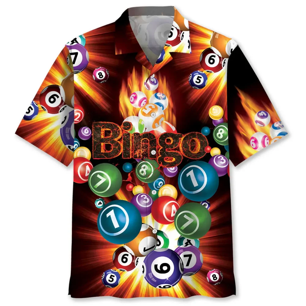 Fire Bingo Hawaiian Shirt BS2763494 - Been Store