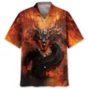Fire Dragon Hawaiian Shirt BS2763125 - Been Store