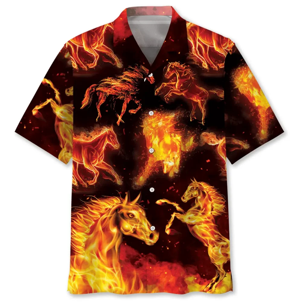 Fire Horse Hawaiian Shirt BS2763212 - Been Store