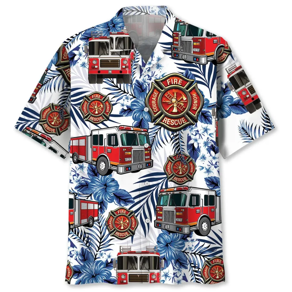 Firefighter Proud Hawaiian Shirt BS2763645 - Been Store