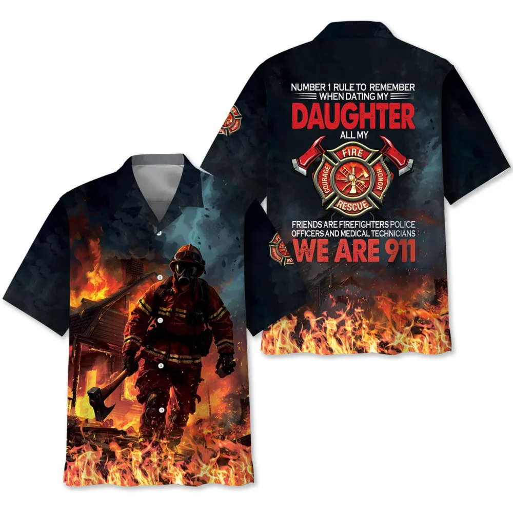 Firefighter We Are 9 11 Hawaiian Shirt BS2763654 - Been Store