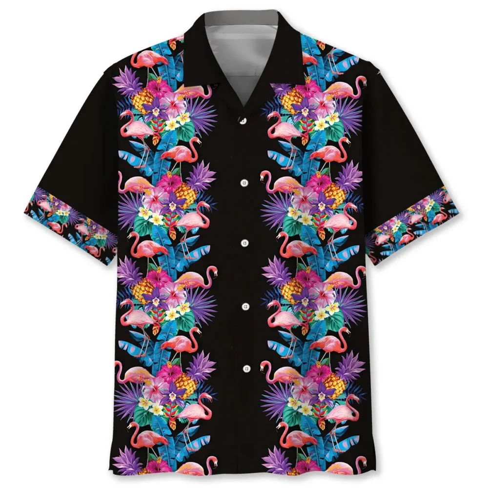 Flamingo Pineapple Hawaiian Shirt BS2763188 - Been Store