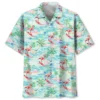 Flamingo Retro Beach Hawaiian Shirt BS2763502 - Been Store