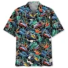 Floral Quarter Midget Car Racing Hawaiian Shirt BS2763210 - Been Store
